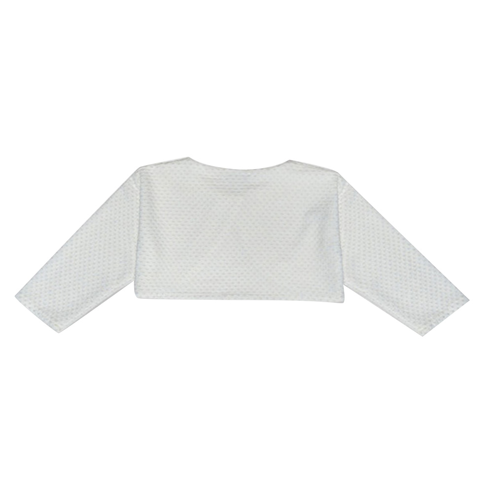 Jules & Juliette - Enya Baby Girl Bolero Cardigan - White