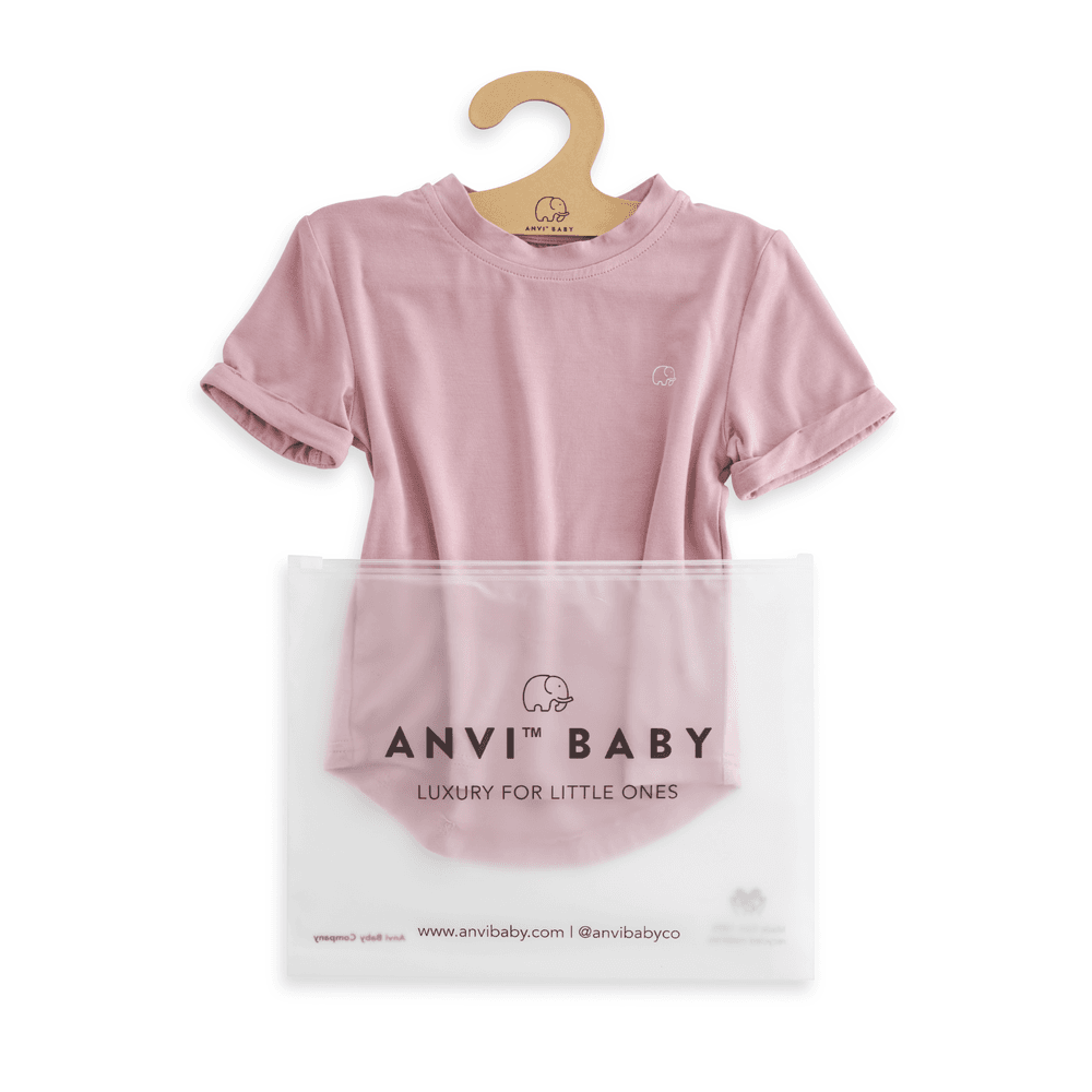 Anvi Baby - Short Sleeves T-Shirt - Lilac