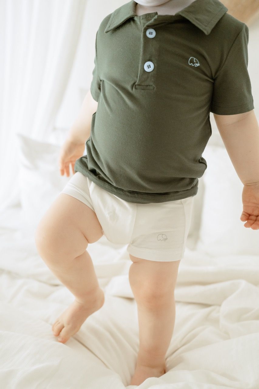 Anvi Baby - 3pc-Set - Organic Bamboo Briefs - Blue/White/Green