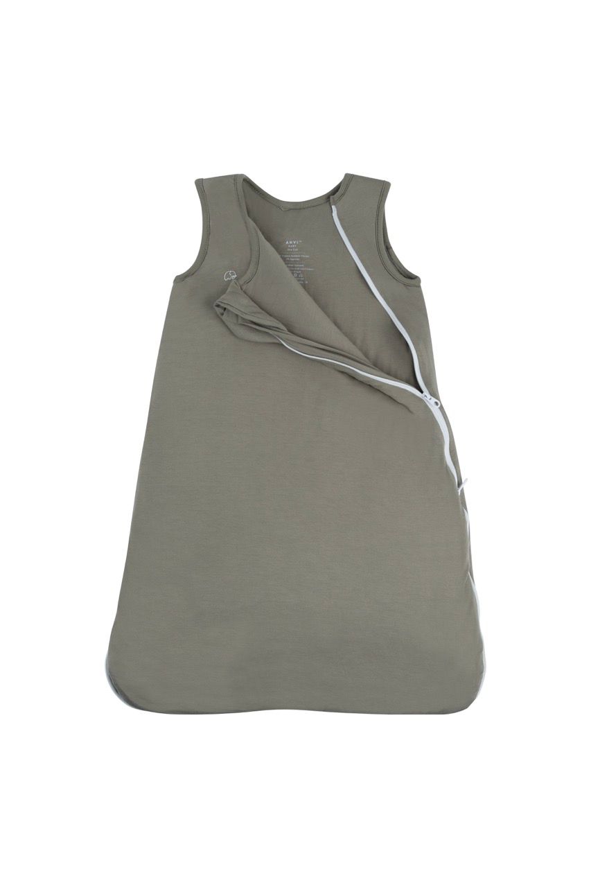 انفي بيبي - كيس نوم من الخيزران العضوي - زيتوني