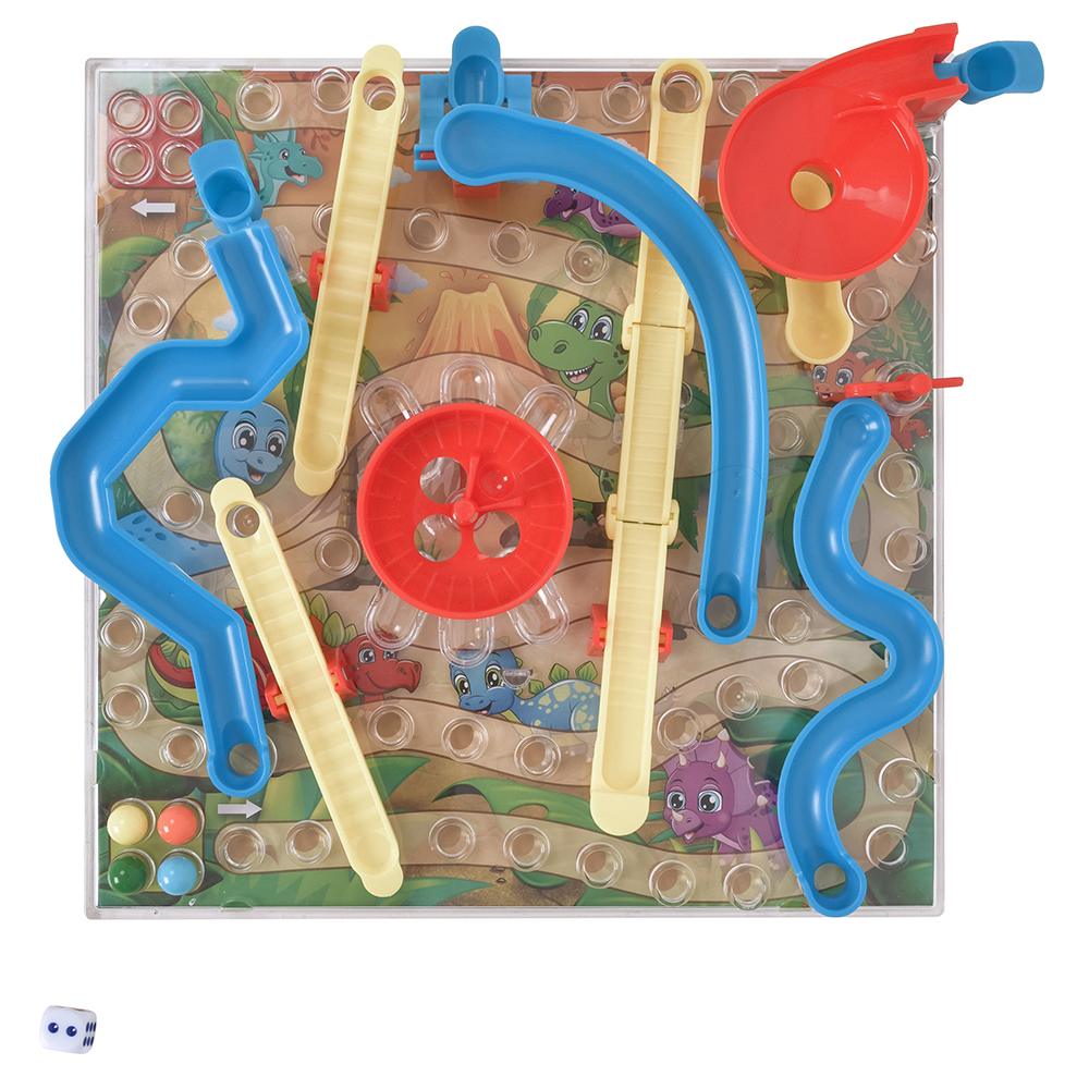 Epic Fun - Dino 3D Snakes & Ladders Board Game