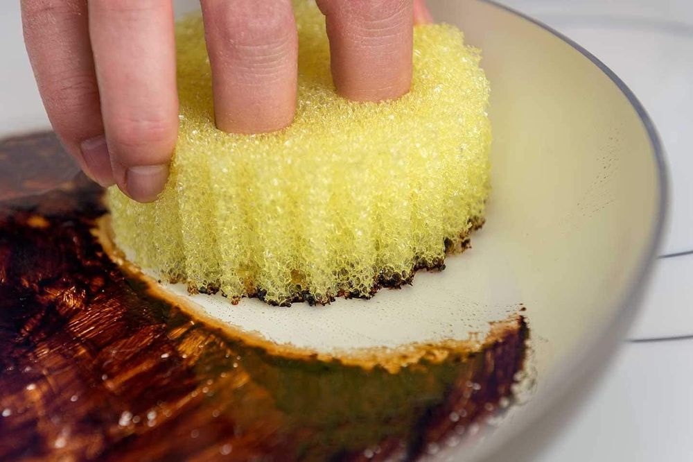 Scrub Daddy - Original Smiley Anti-scratch Scouring Sponge 2Pcs - Yellow