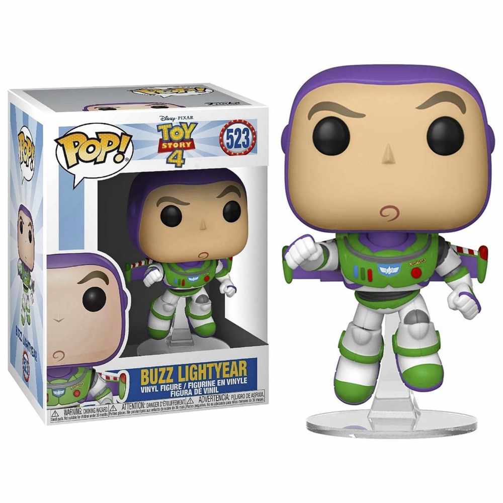 Funko - Pop! Disney Toy Story 4 Collectable Vinyl Figure - Buzz Lightyear - 3.75-Inch