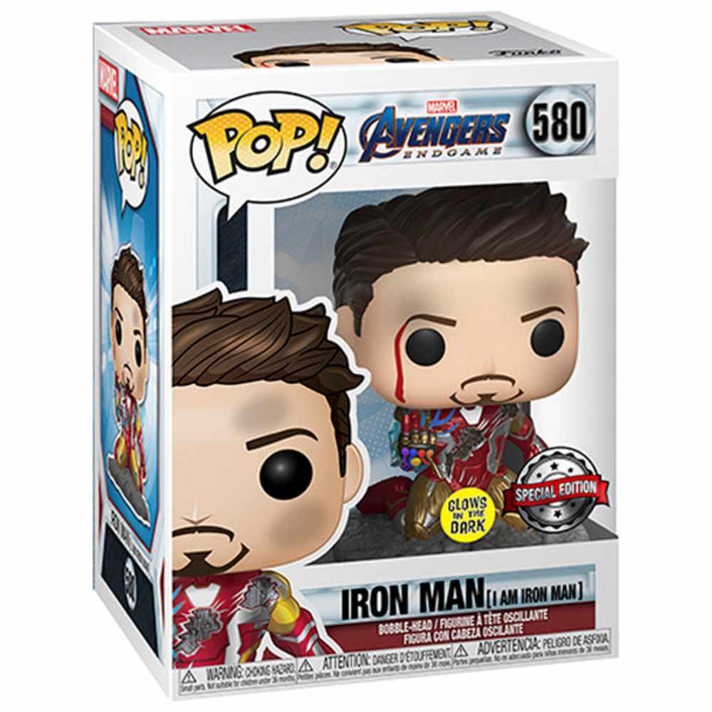 Funko - Pop! Marvel Avengers Collectable Vinyl Figure - Iron Man - 3.75-Inch