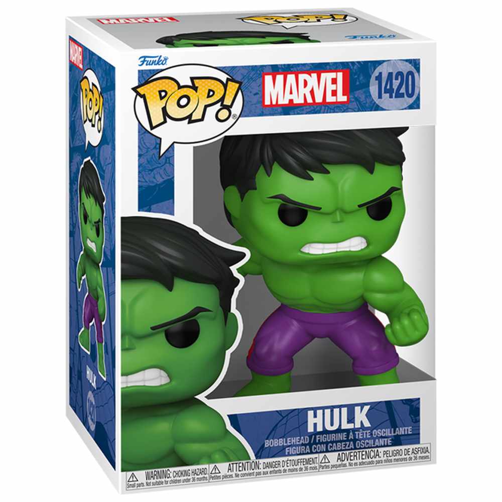 Funko - Pop! Marvel Collectable Vinyl Figure - Hulk - 3.75-Inch