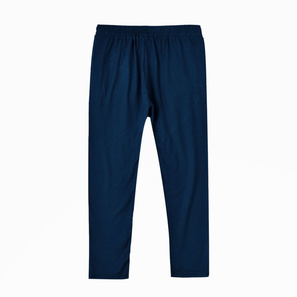 Jelliene - Girls' Luxe Modal Knit Harem Pants - Blue