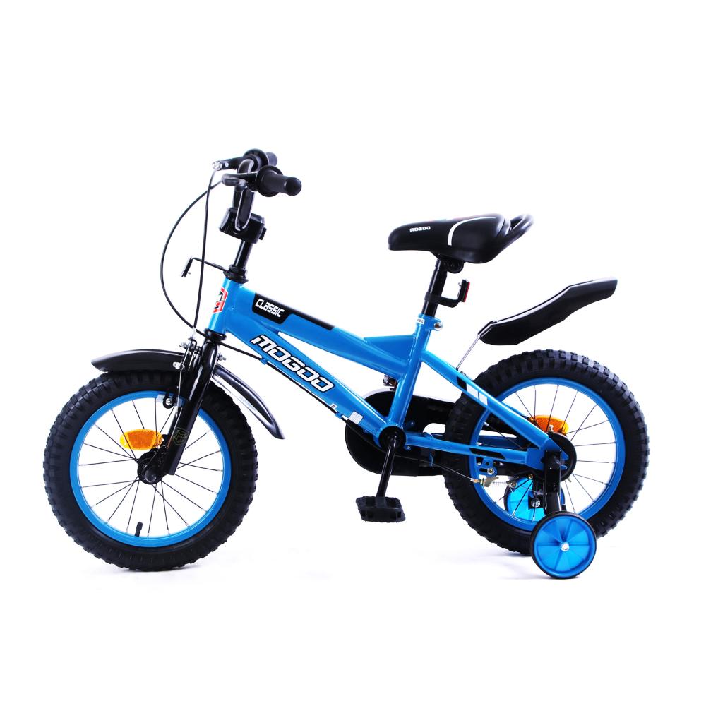 Mogoo - Classic 14 Inch Kids Bicycle - Blue