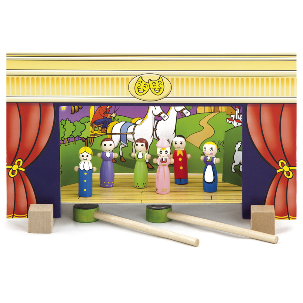 Andreu Toys - Magnetic Theatre Playset - 22pcs