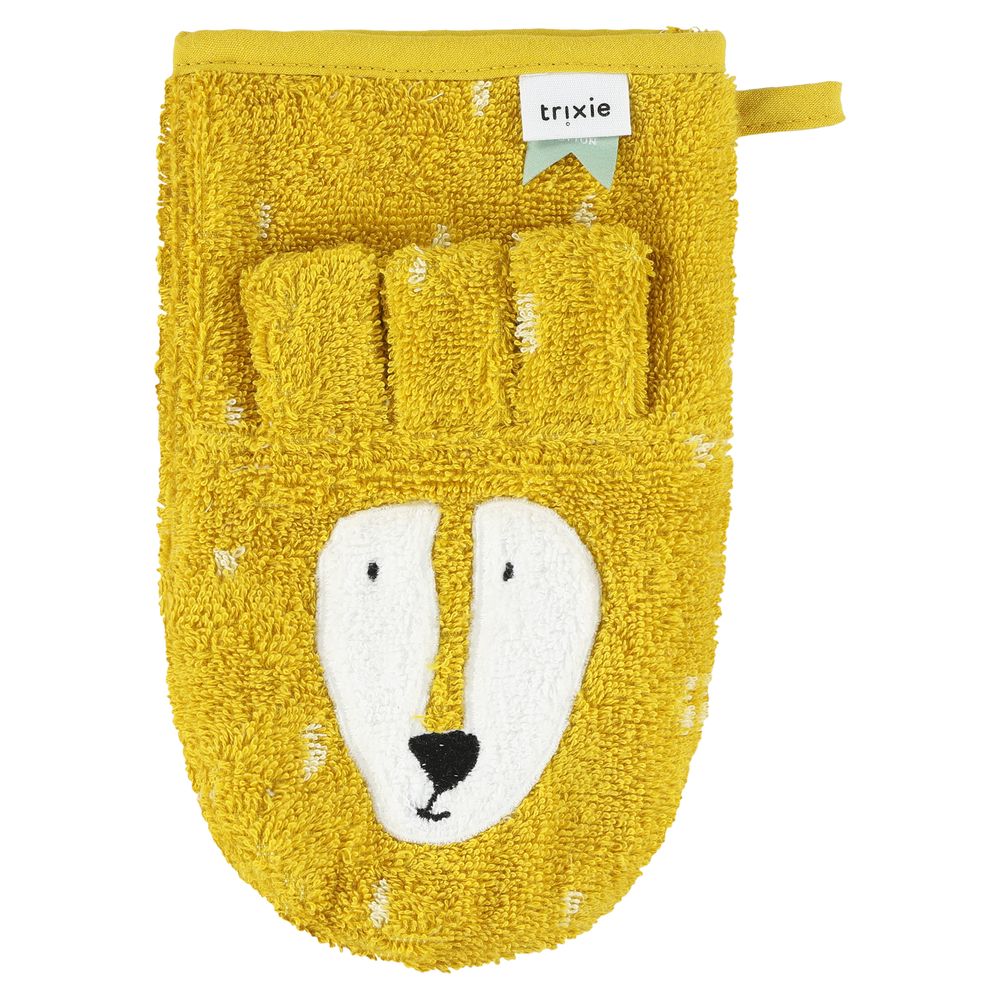 Trixie - Baby Washcloth Set - Mr. Lion/Mr. Fox - 2 Pcs