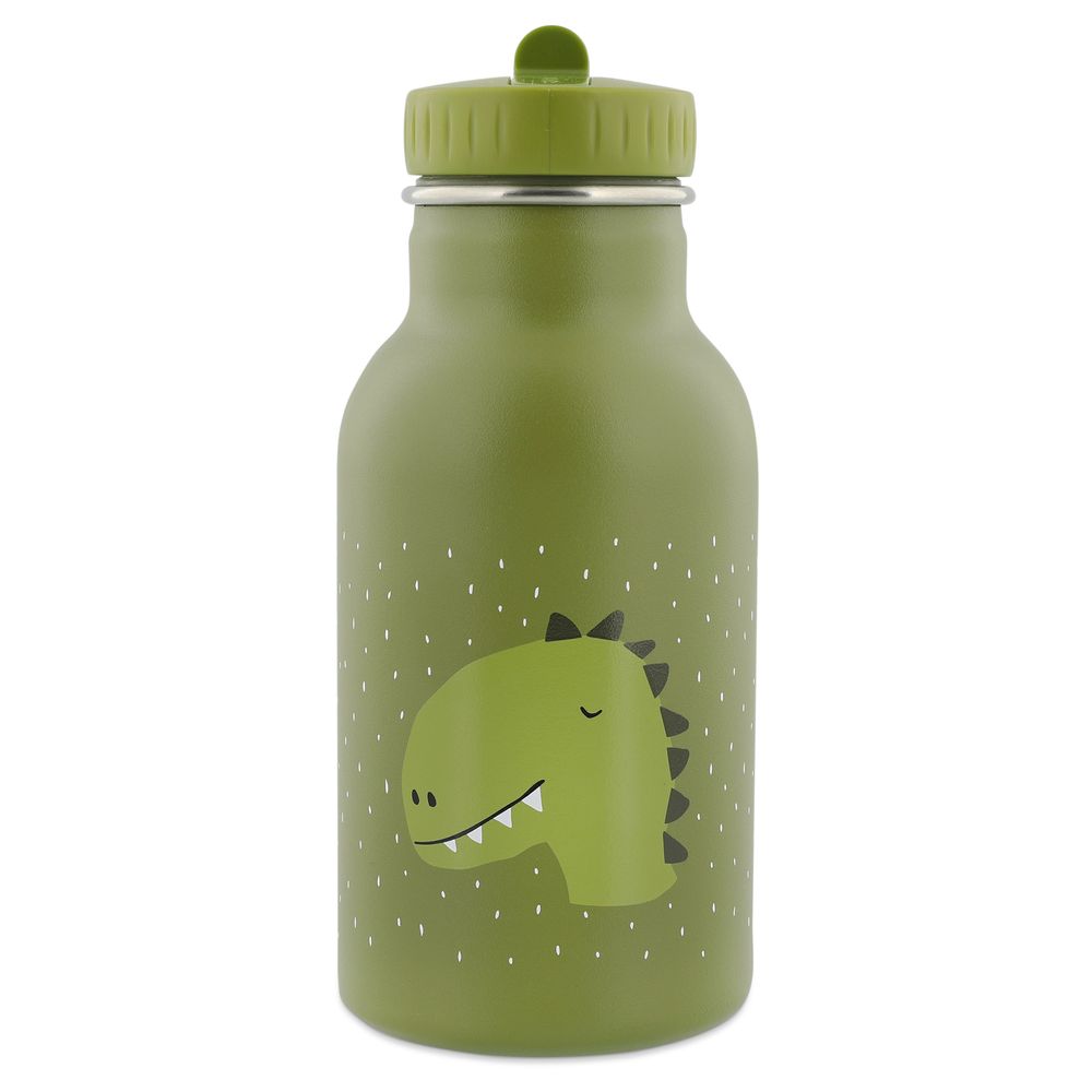 Trixie - Stainless Steel Water Bottle - Mr. Dino - 350ml