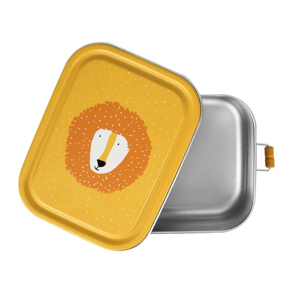 تريكسي - صندوق غداء - أصفر - مستر ليون - صغير