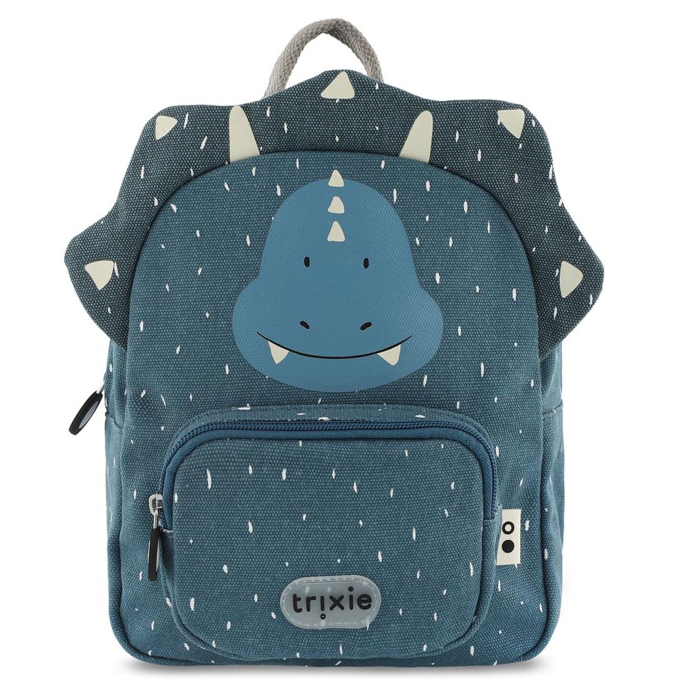 Trixie - Mr. Triceratops Backpack - Blue - Small