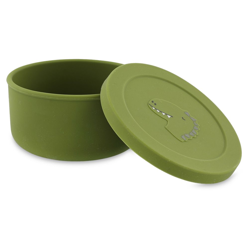 Trixie - Silicone Snack Box WithLid - Mr. Dino