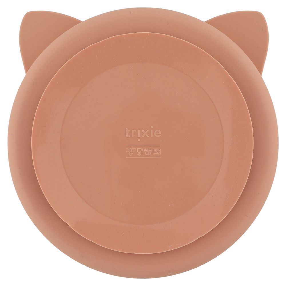 Trixie - Silicone Divided Plate WithSuction - Mrs. Cat