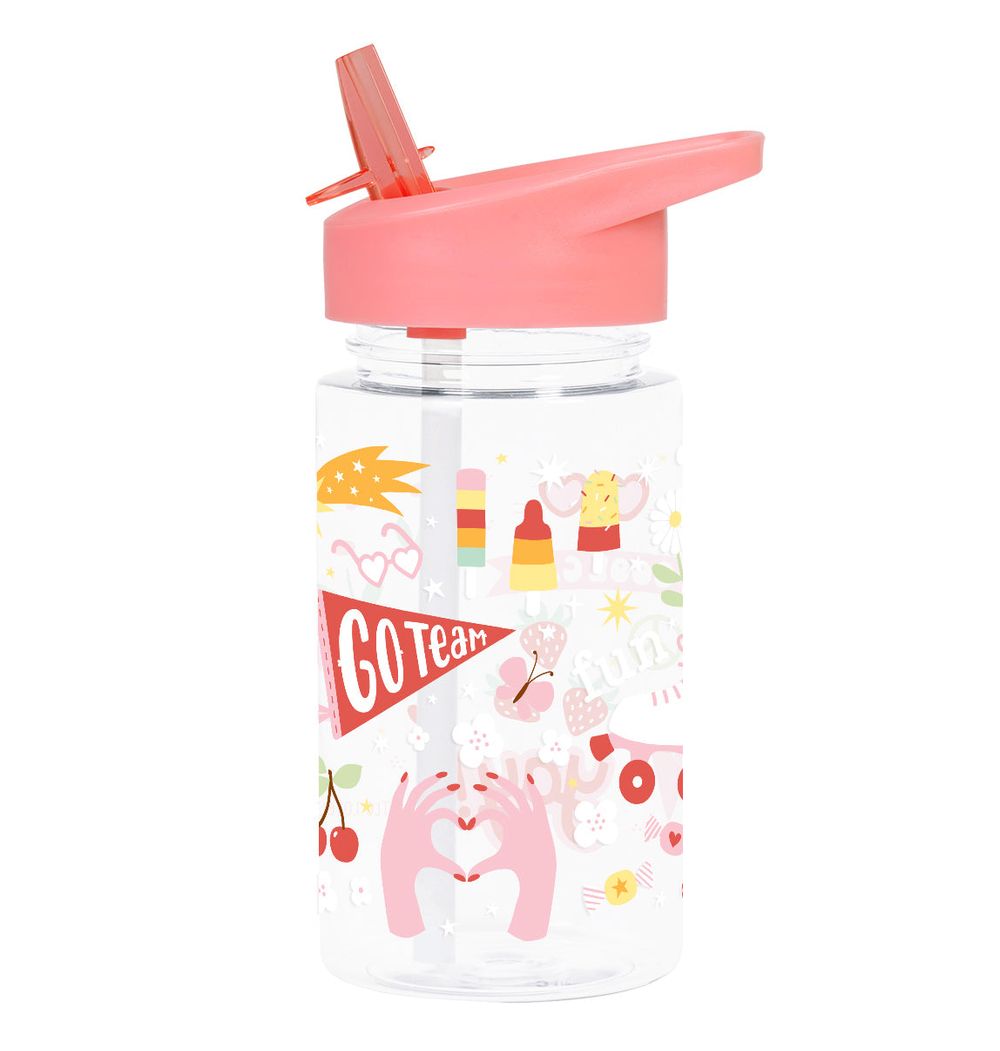 A Little Lovely Company - Kids' Water Bottle - Fun - 450ml