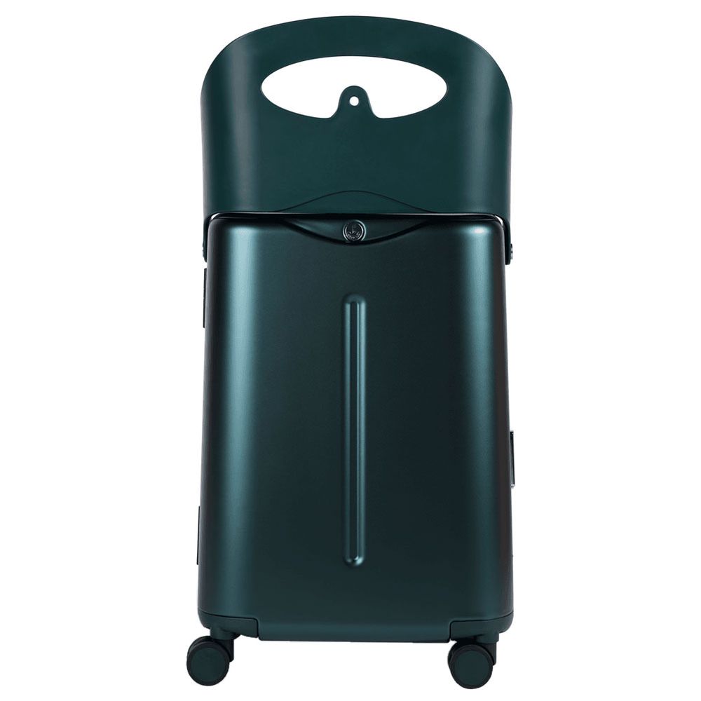 Miamily Check-In Luggage Trolley Bag - Forest Green - 24-Inch