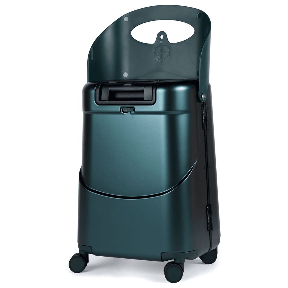 Miamily Check-In Luggage Trolley Bag - Forest Green - 24-Inch