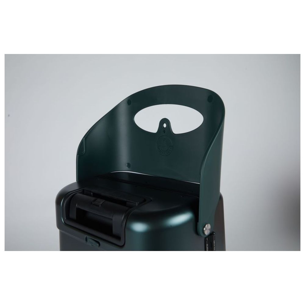 Miamily Check-In Luggage Trolley Bag - Forest Green - 24-Inch