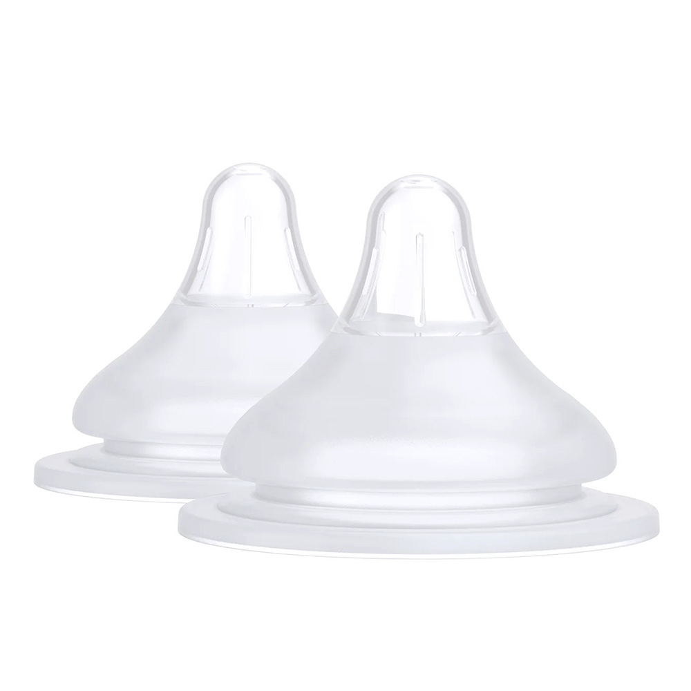 Quark RealFeel Bottle Nipples - Medium Flow - Pack of 2