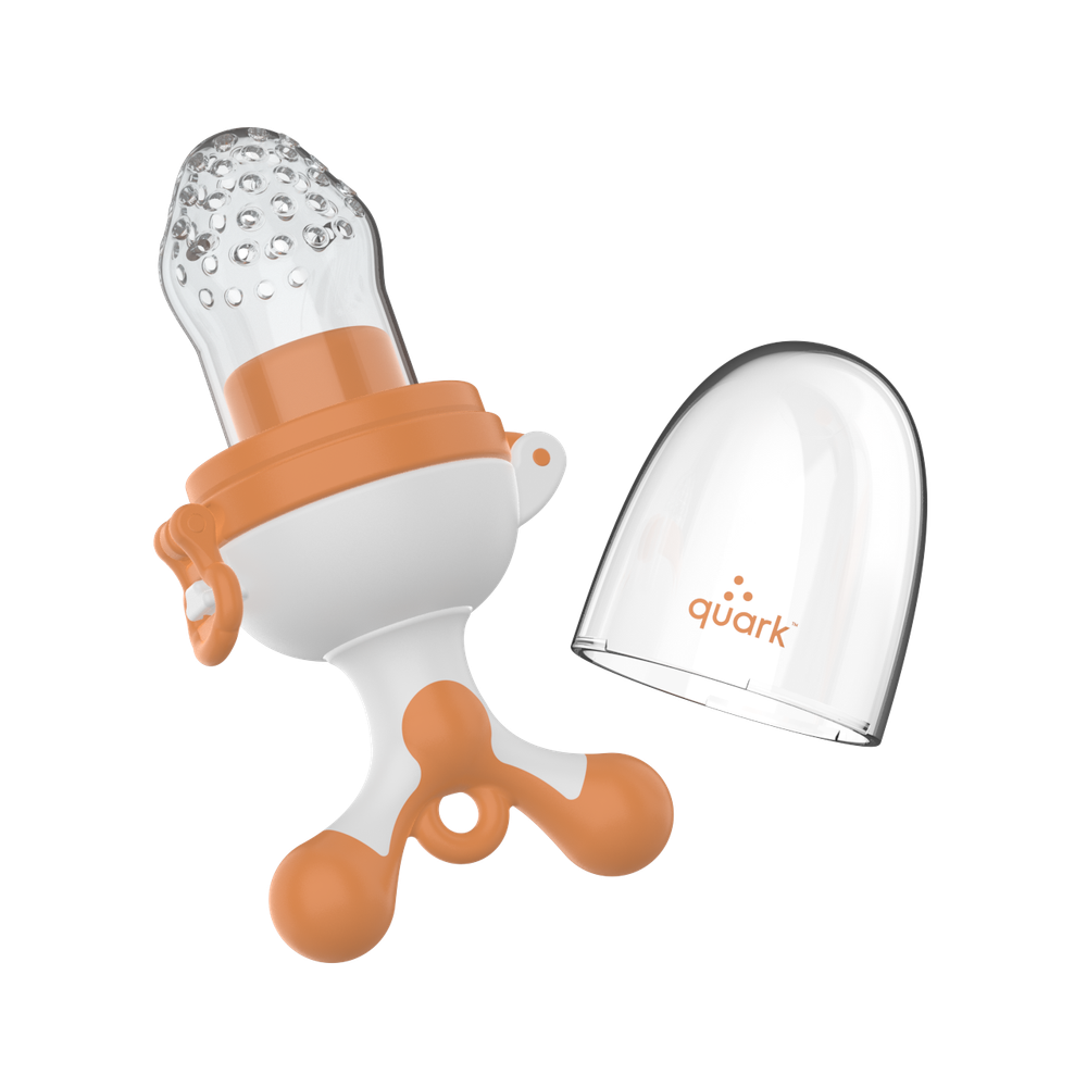 Quark Fruuti Silicone Fruit Feeder - Orange