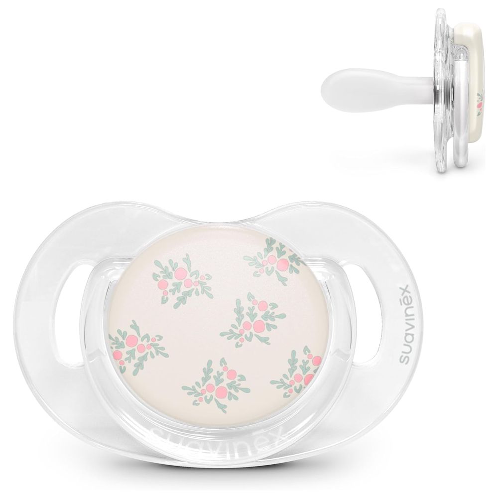 سوافينكس - لهاية بويتري بحلمة سيليكون فسيولوجية اس اكس برو - وردي - 6-18 شهر