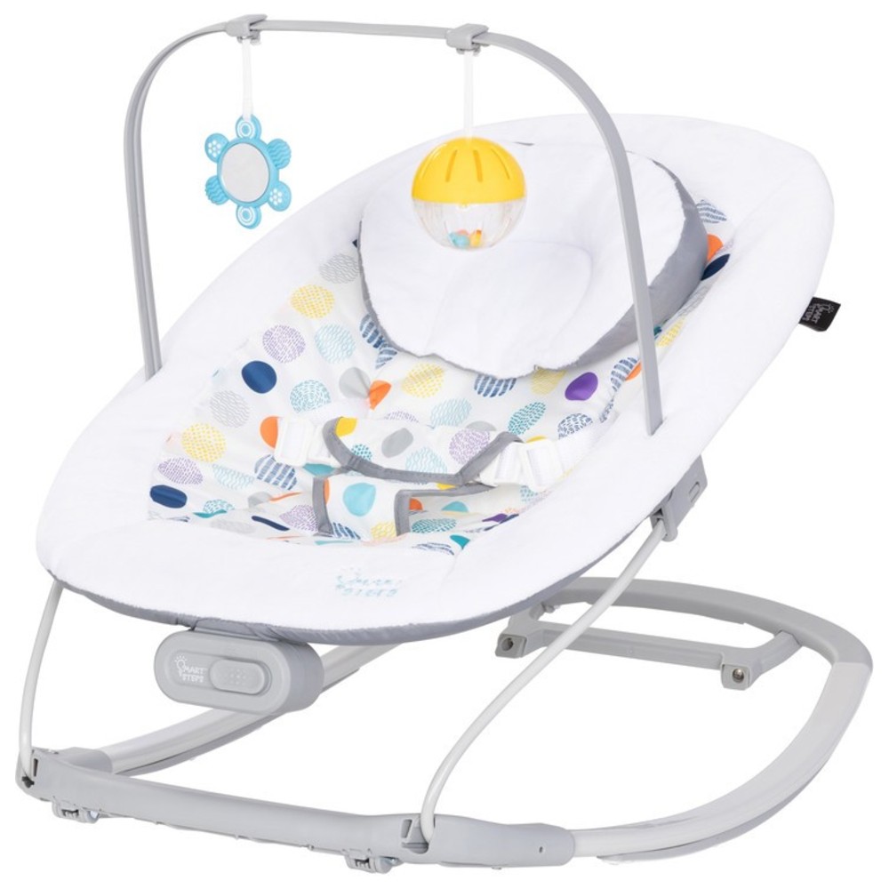 بيبي تريند - كرسي هزاز ماي فيرست روكر 2 سمارت ستيبس - أبيض أوربيت