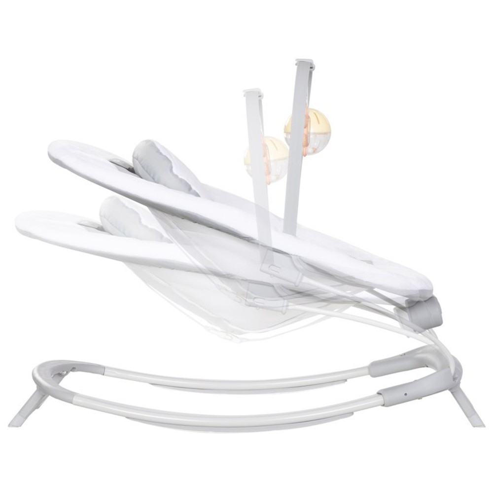 بيبي تريند - كرسي هزاز ماي فيرست روكر 2 سمارت ستيبس - أبيض أوربيت