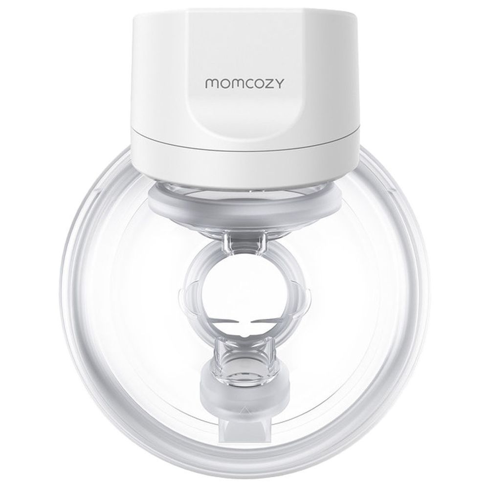 موم كوزي - شفاط حليب قابل للارتداء دون استخدام اليدين أس12 برو - أبيض