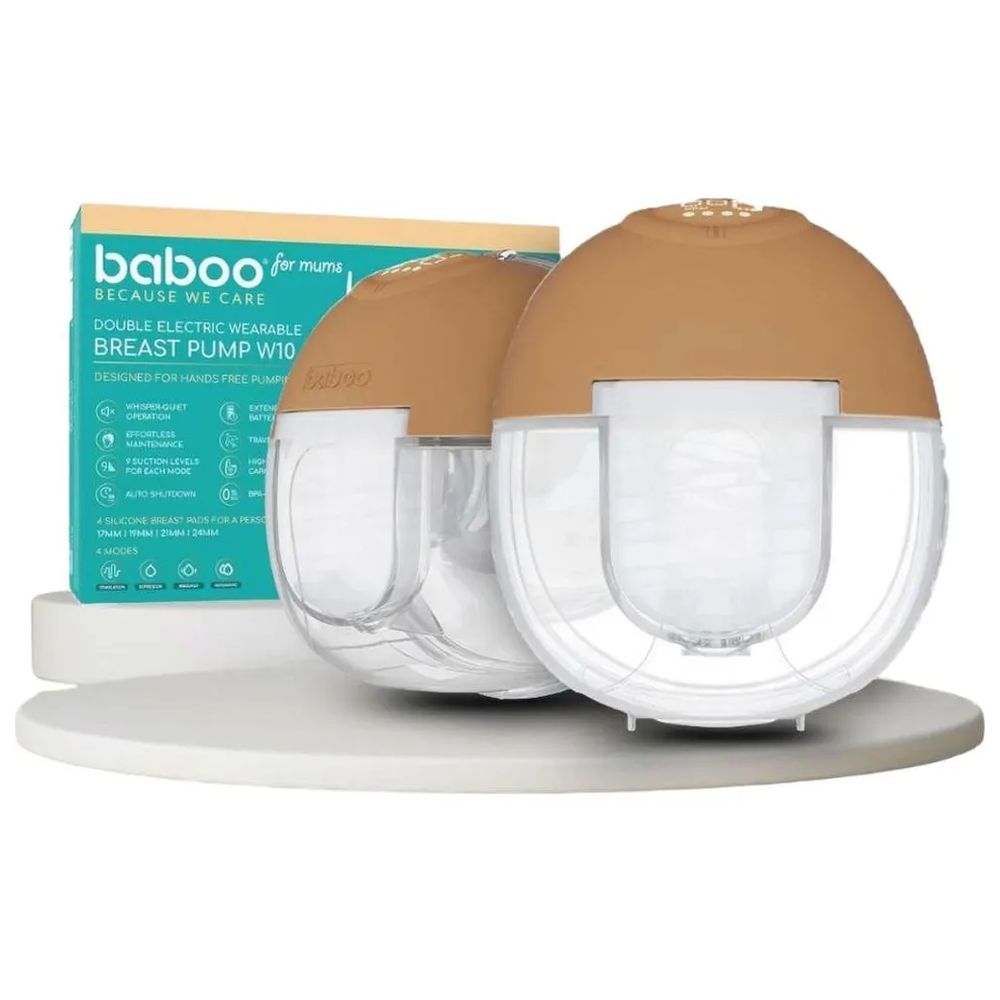 Baboo - Double Electric Wearable Hands-free Breast Pump - Cacao