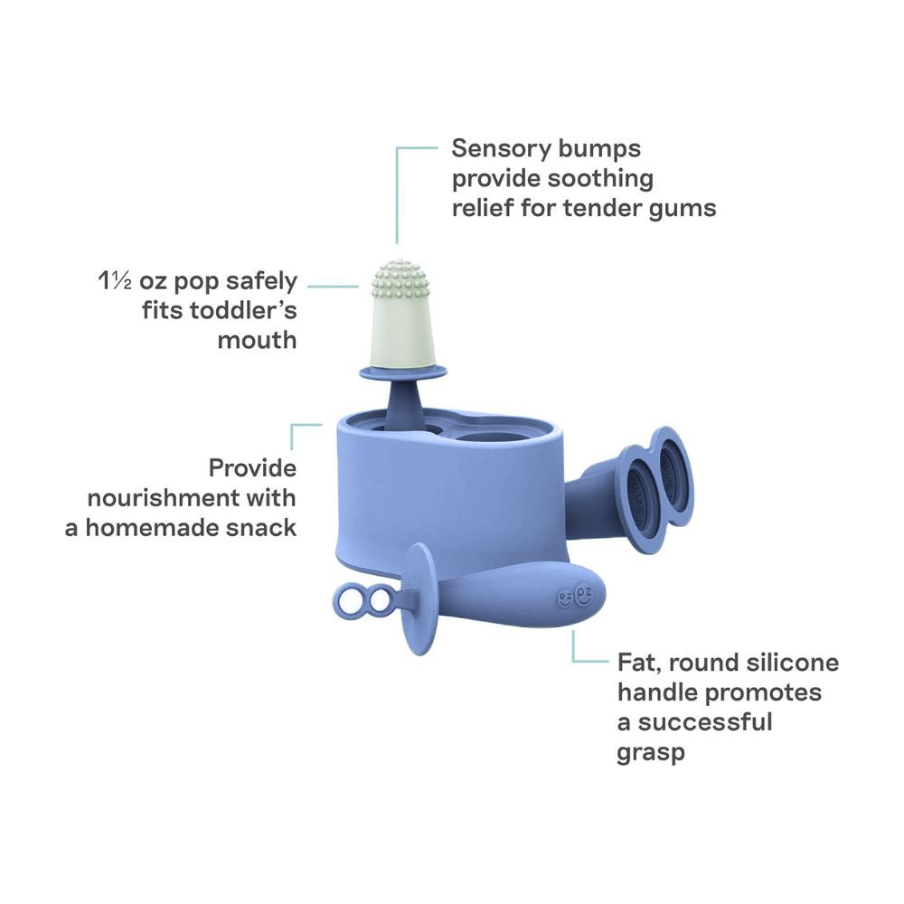 إيزي بيزي - قوالب مصاصات هابي - نيلي