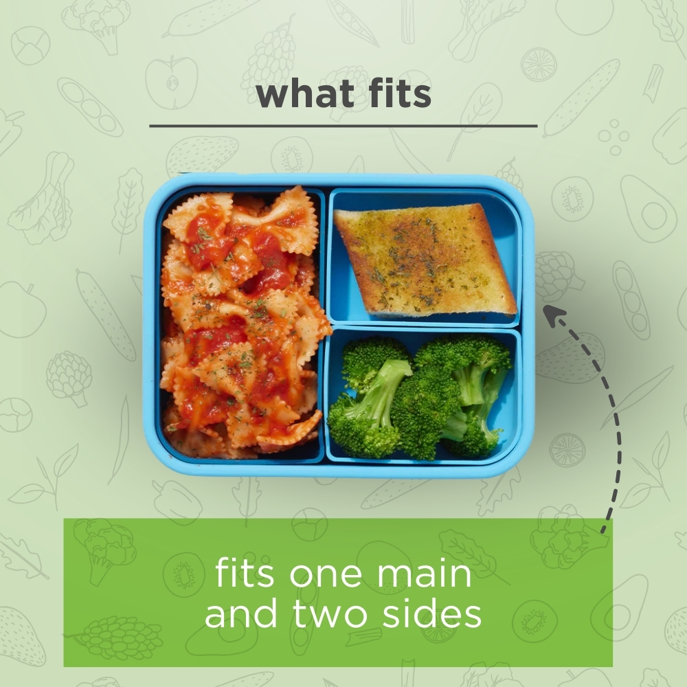 Lunchbots - Large Build-A-Bento - Octopus Blue