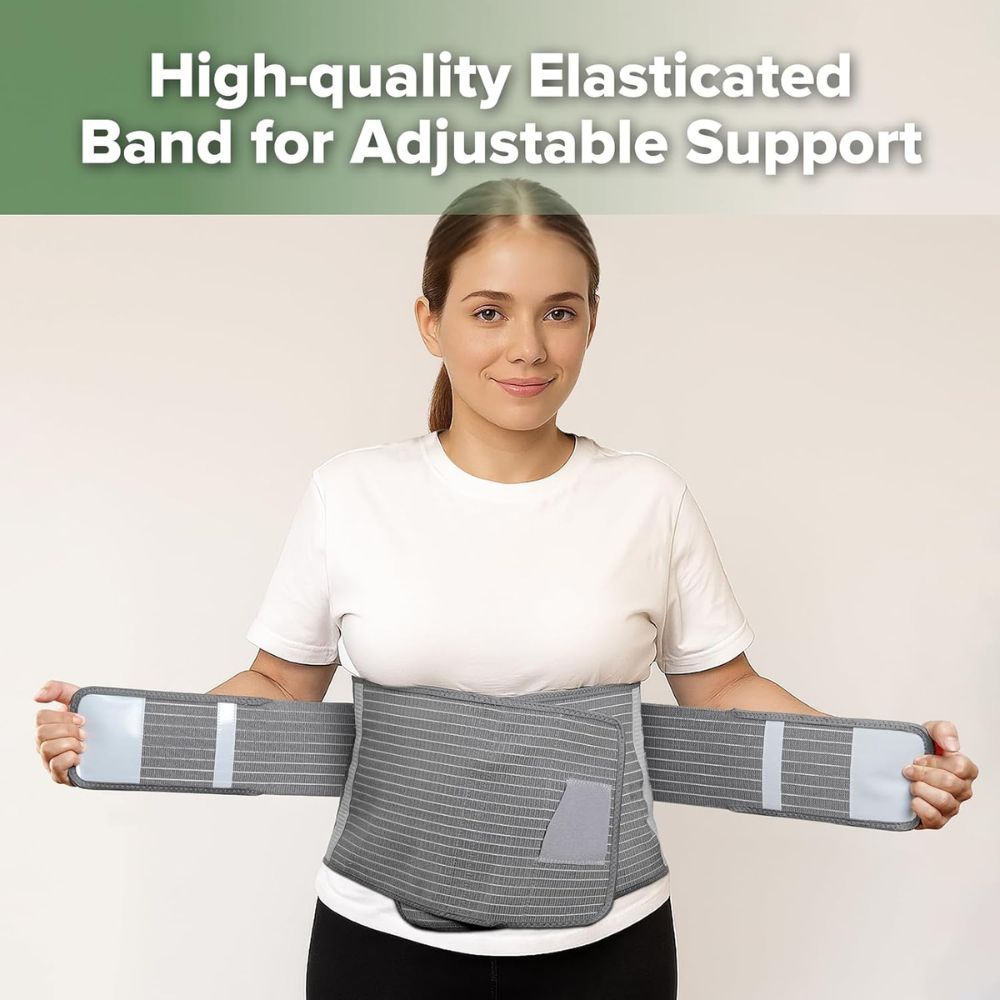 Haakaa - 3-in-1 Pregnancy and Postpartum Abdominal Belt - Grey