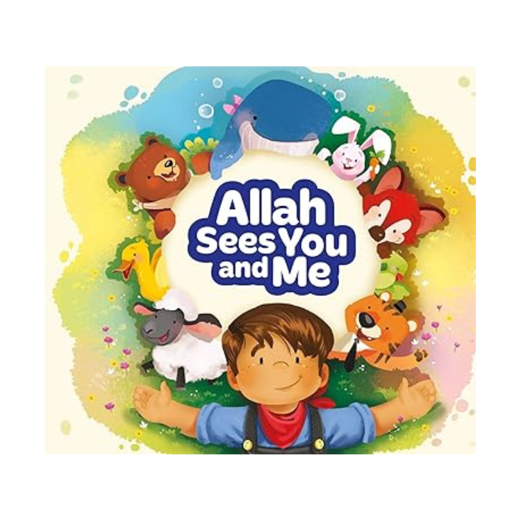 Learning Roots - Allah Sees You And Me Board Book