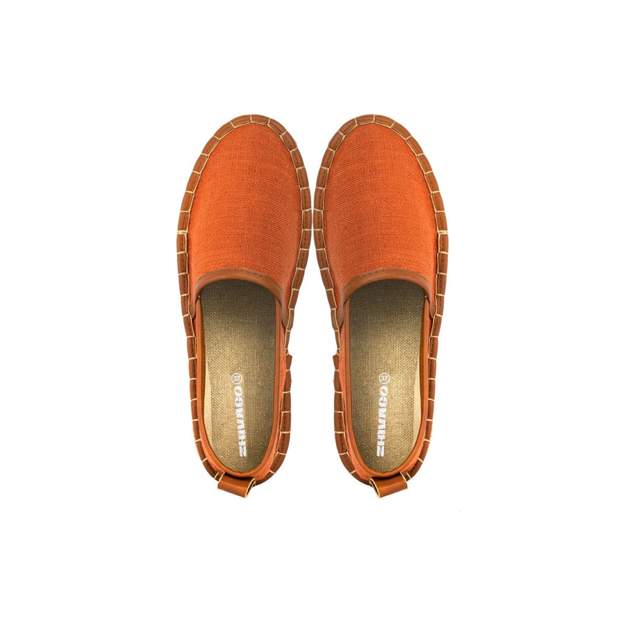 Pikkaboo - Dia Handmade Soft Feet Zhivago Shoes - Orange