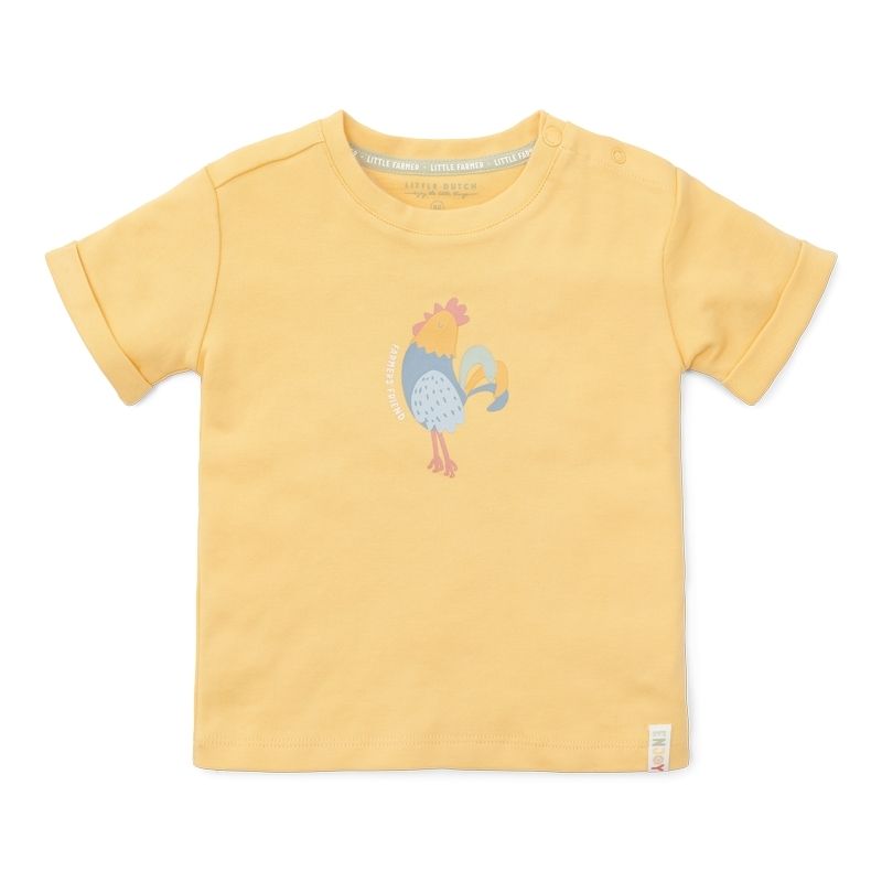 Little Dutch - Boy's Short Sleeve T-Shirt - Sunny Yellow
