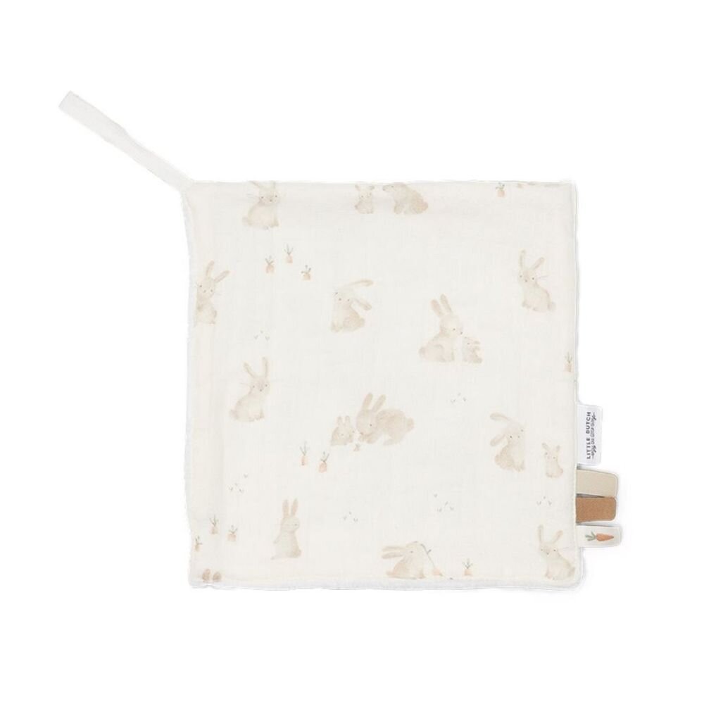 ليتل داتش - بطانية قماش (شاش) صغيرة - أرنب