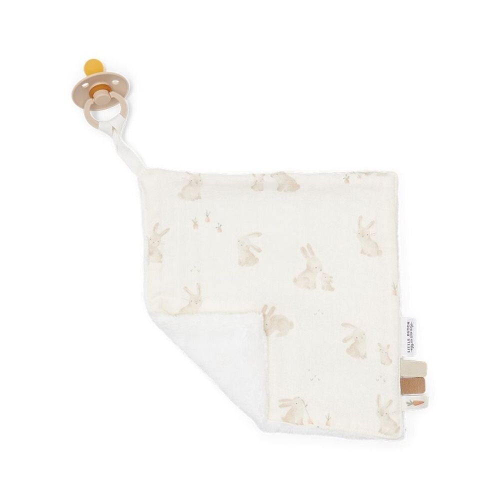 ليتل داتش - بطانية قماش (شاش) صغيرة - أرنب