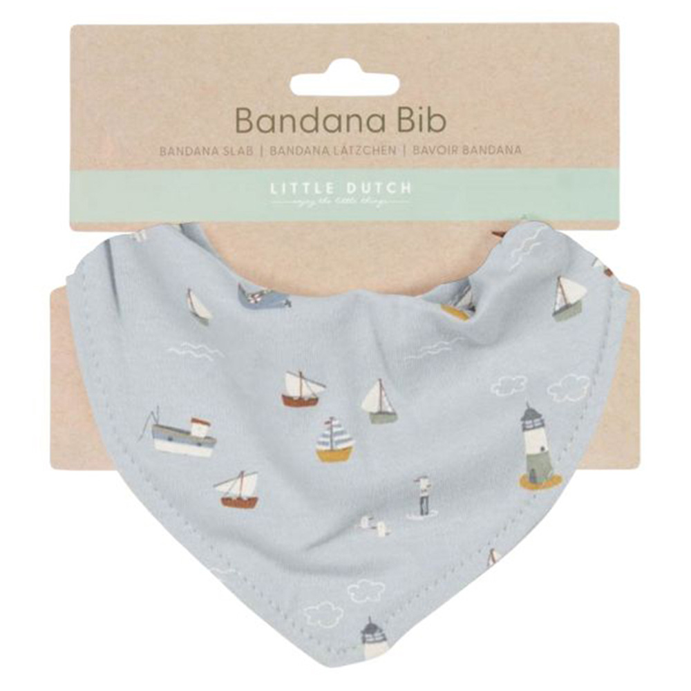 Little Dutch - Bandana Bib - Sailors Bay Blue