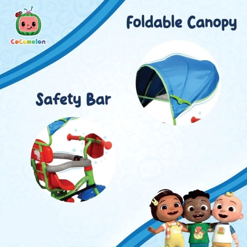 Cocomelon - Kids Playtime Tricycle