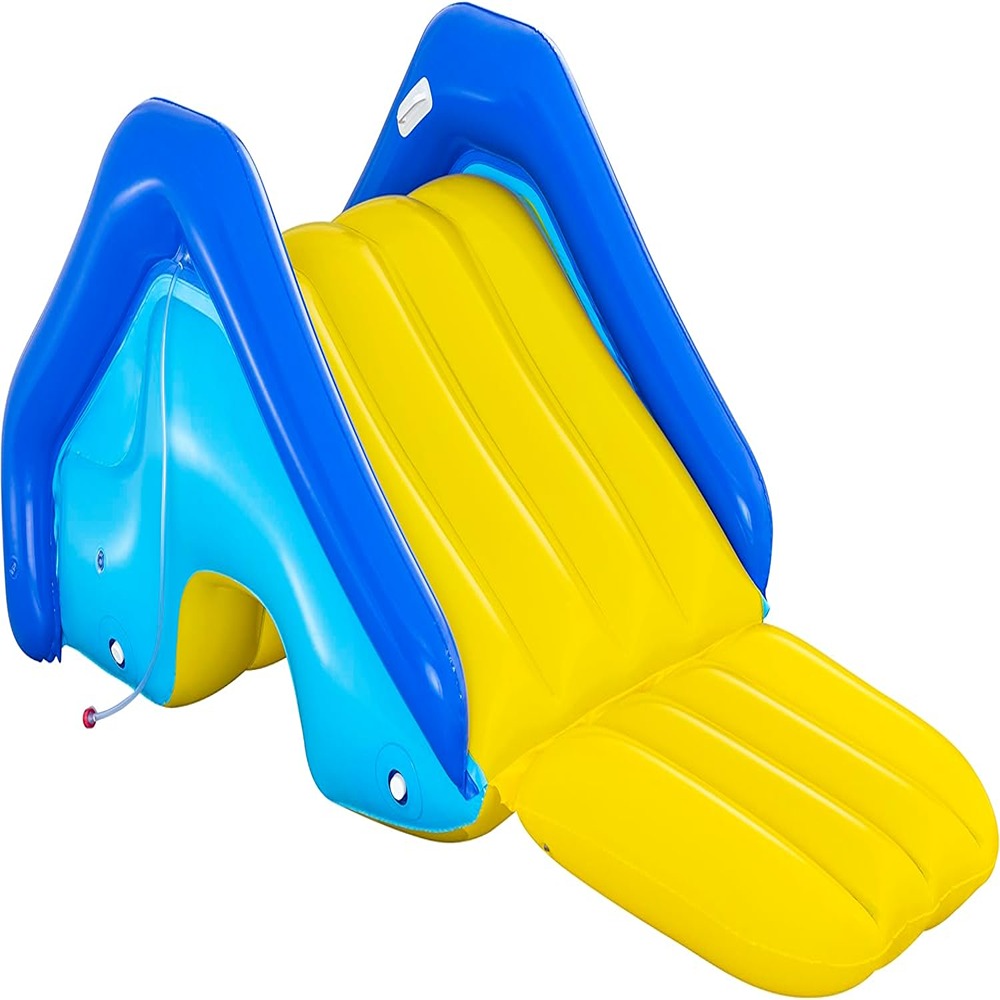 Bestway - Giant Inflatable Pool Water Slide - Blue/Yellow