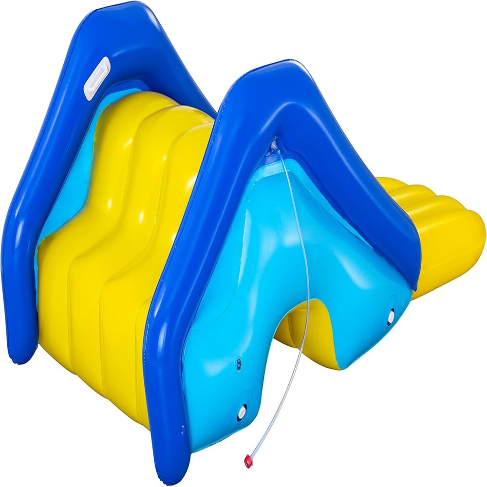 Bestway - Giant Inflatable Pool Water Slide - Blue/Yellow