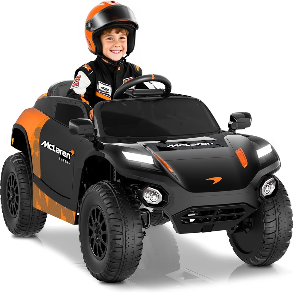 McLaren Kids' Licensed Powered Ride-On Car 24V - Black