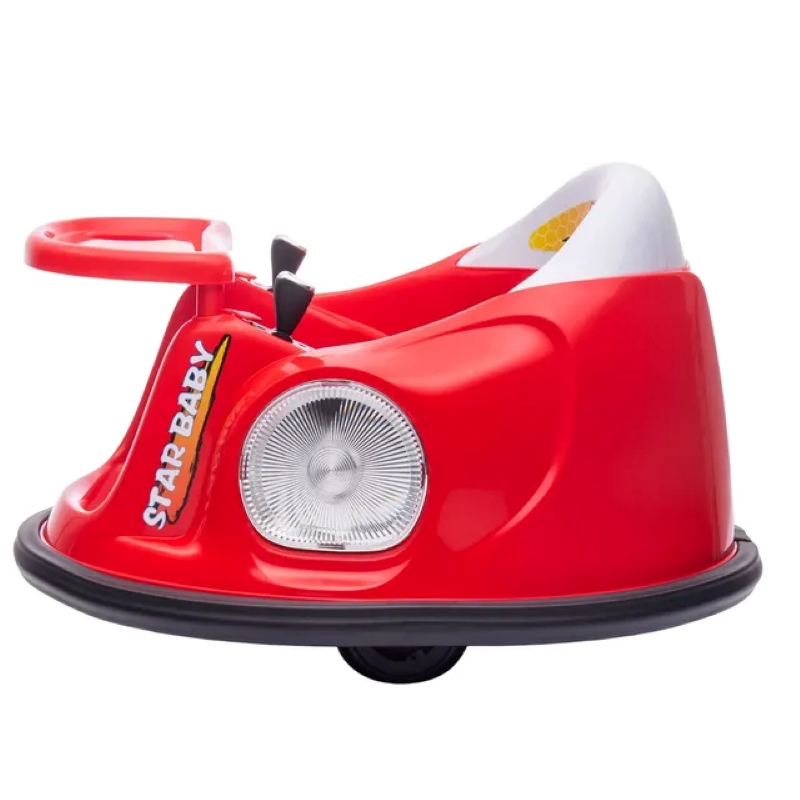 Factual Toys - Kids Electric Bumper Ride-On Car - 6V - Red