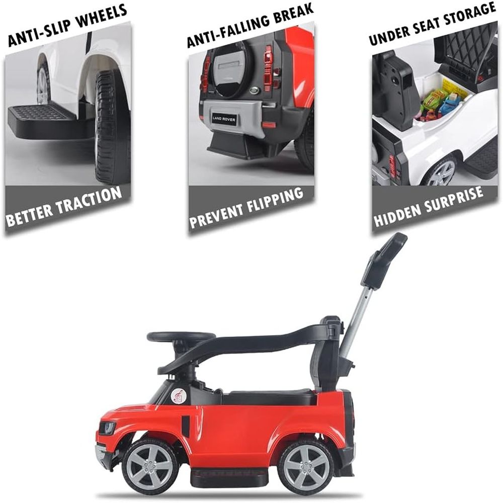 Factual Toys - Land Rover Defender 90 Push Car - Red