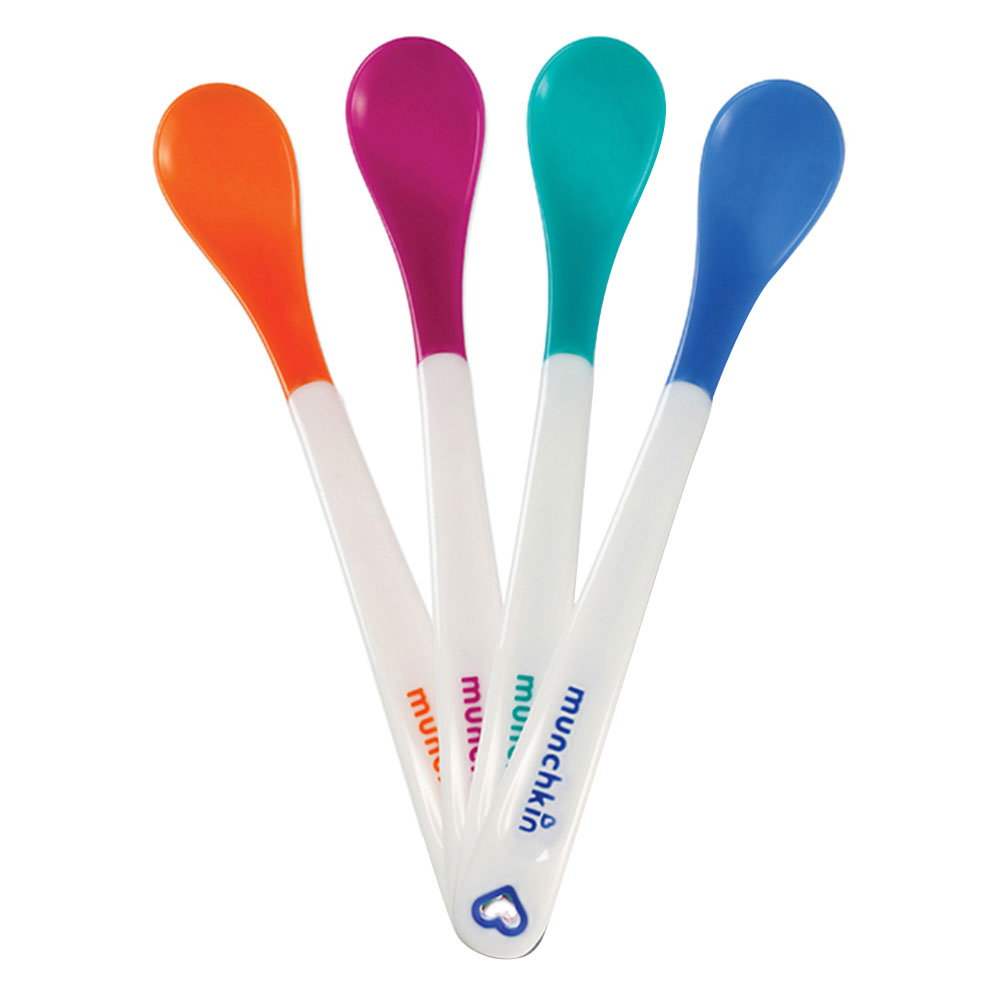 Munchkin - White Hot Safety Spoons Set - 4 Pcs