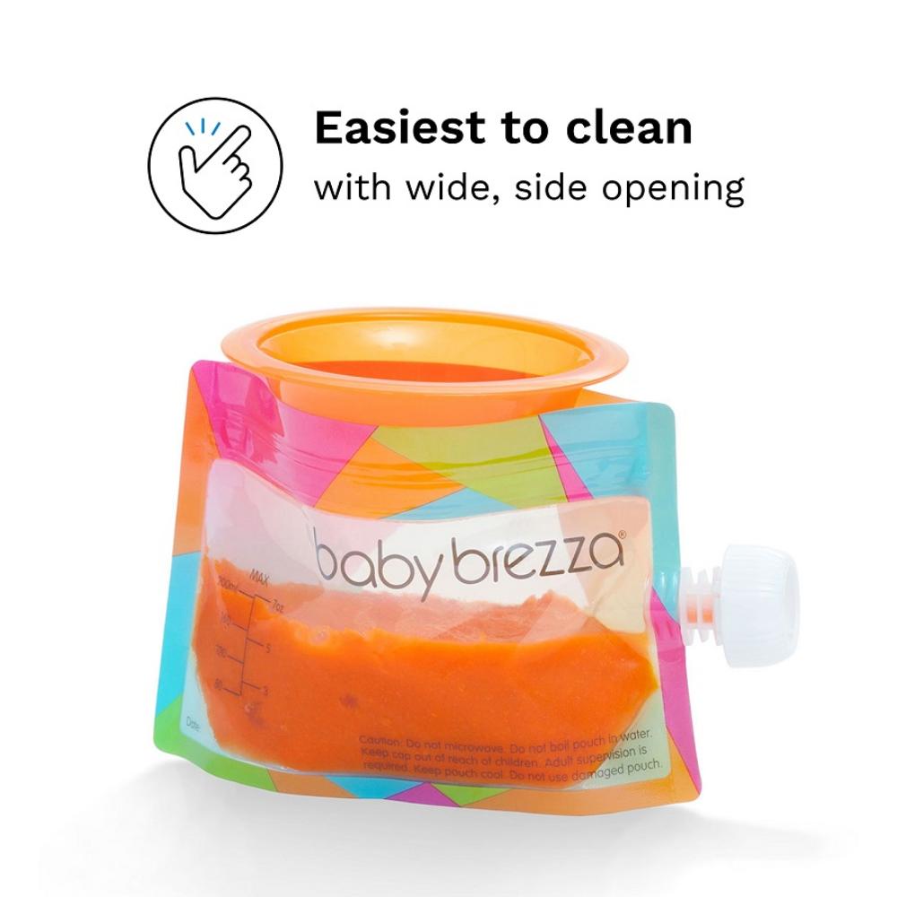 Baby Brezza - Reusable Food Pouches 10 Pack