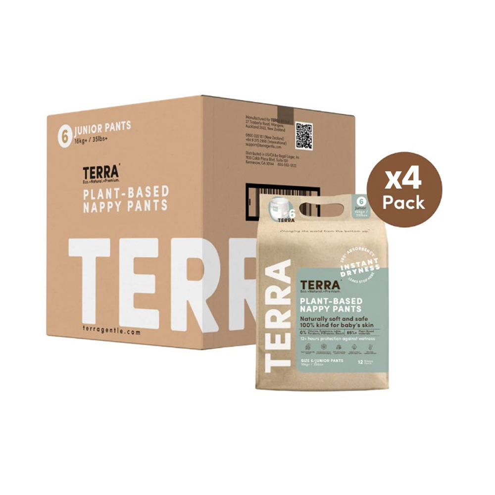 تيرا - حفاضات جونيور كِلوت - عدد 4 - 12 حفاض