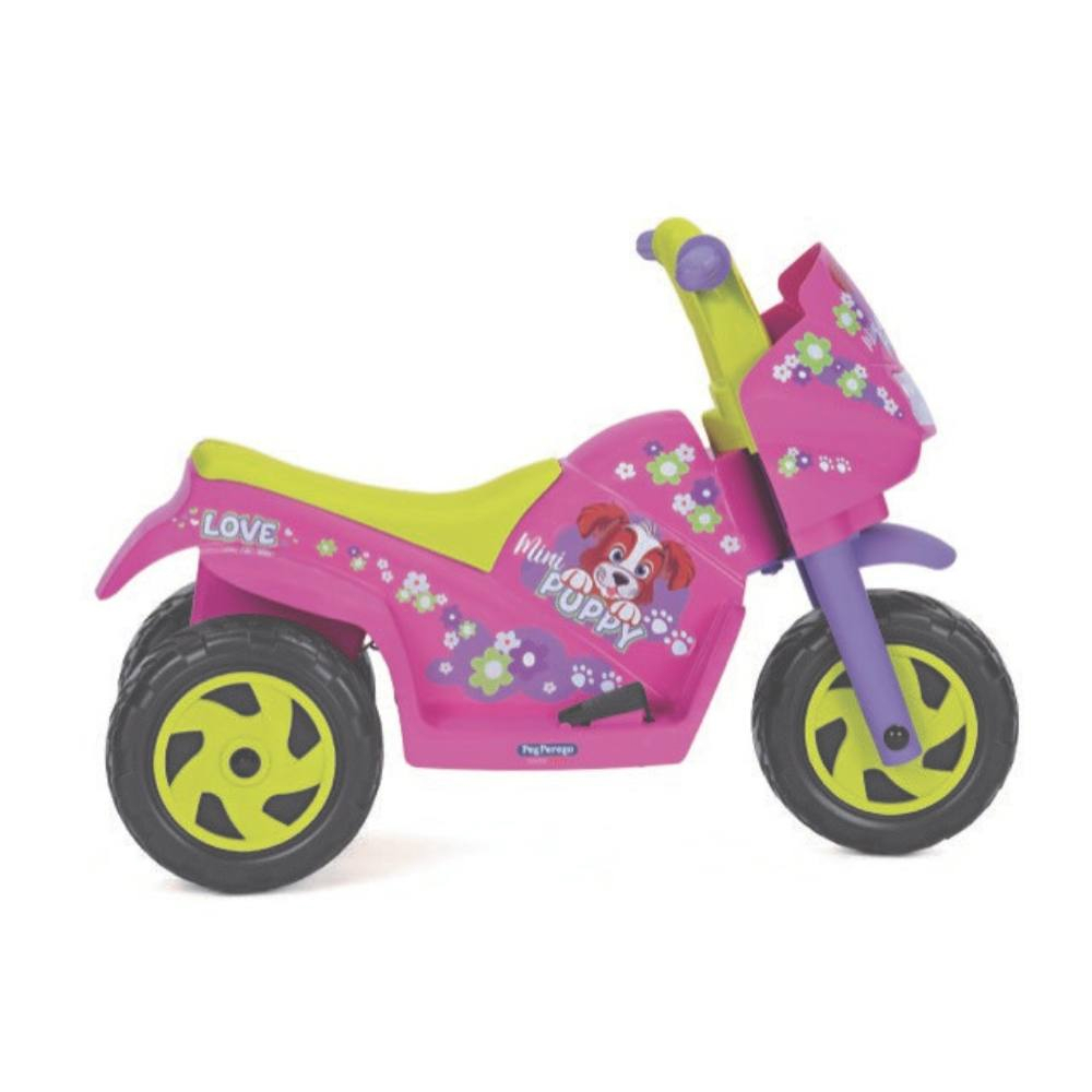 Peg Perego - Mini Puppy Ride On Toy - Pink