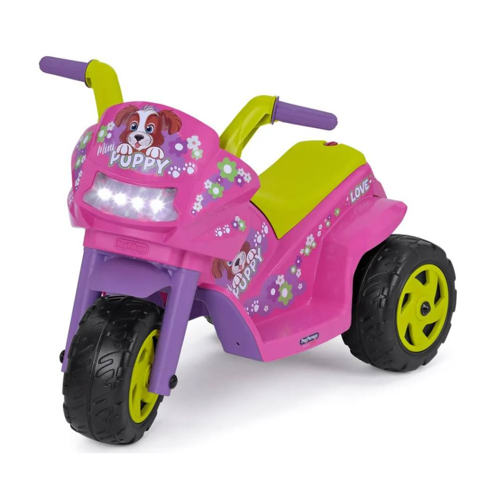 Peg Perego - Mini Puppy Ride On Toy - Pink