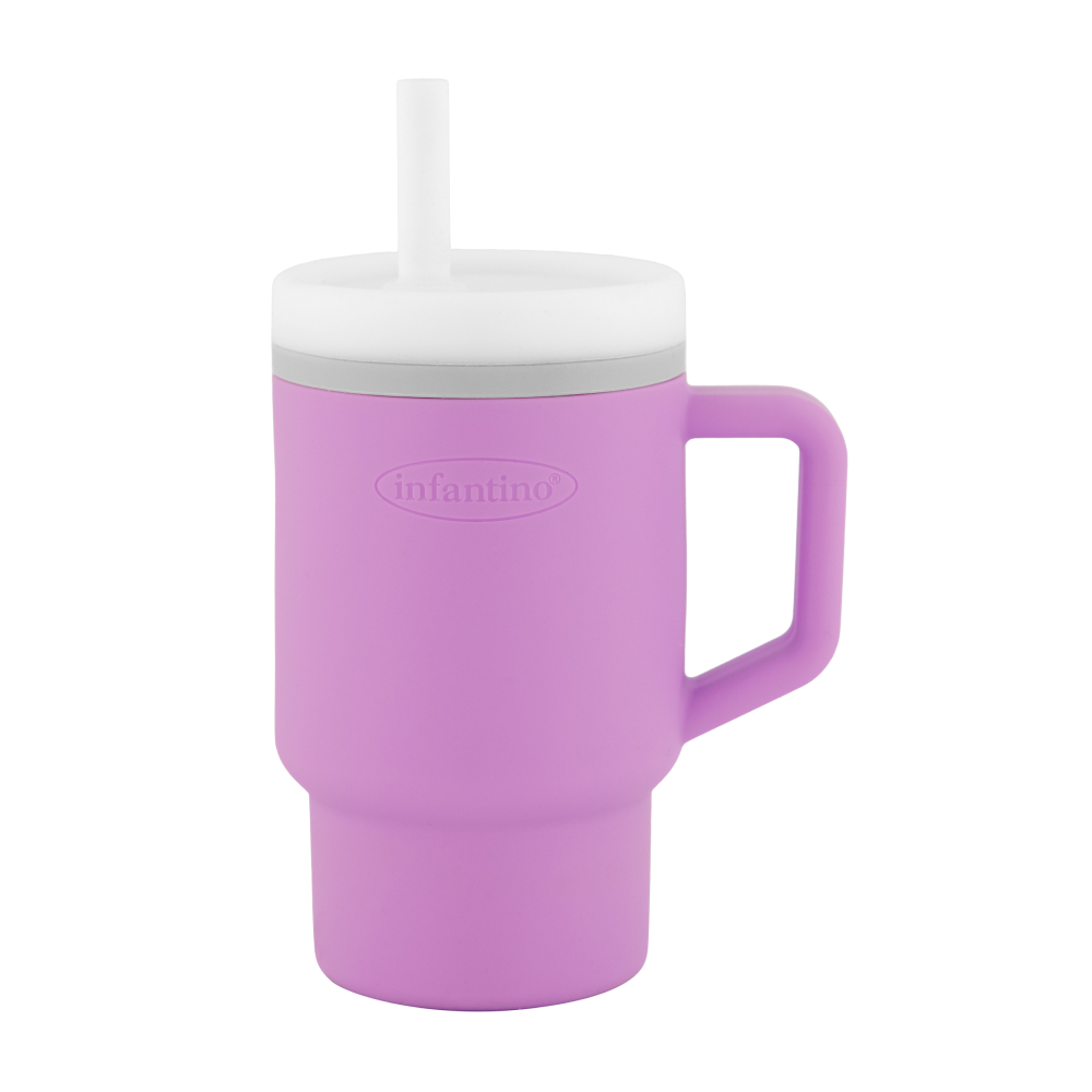 Infantino - My 1st Tumbler With Leak-Resistant Straw - Lilac
